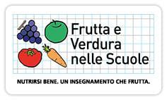 Logo del Progetto "Frutta e verdura nelle scuole